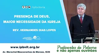 Rev. Hernandes Dias Lopes - Êxodo 33.1-23