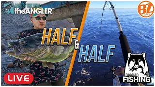 Half & Half! COTW: The Angler Legendary Fish then Russian Fishing 4! (RF4) l [LIVE]