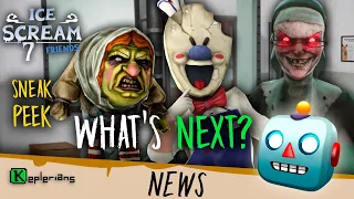 ROD TALKING in ICE SCREAM 7 🍦 WITCH CRY GAMEPLAY 🧹 EN THE BROKEN MASK New CHAPTERS 🔨 Keplerians NEWS