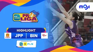 Popsivo Polwan VS BIN 3-2 | Highlight PLN Mobile Proliga 2024