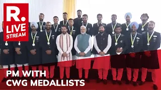 LIVE: PM Modi Interacts with CWG 2022 Athletes & Medal Winners; Republic Talks to CWG Heroes