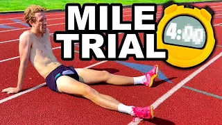Running an ALL OUT Mile Time Trial