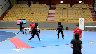 Holmgång 2023, Gustav Strihagen vs Johan Nordqvist, Sword & Buckler