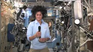 Space Station Crew Member Discusses Life in Space with Media Representative