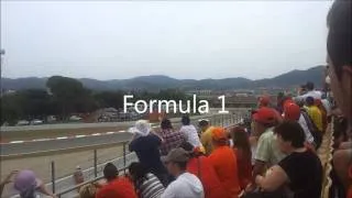 2014 gp2 vs f1 sound