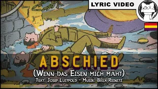 Abschied - Ernst Busch [⭐ LYRICS GER/ENG] [German Communist Song]