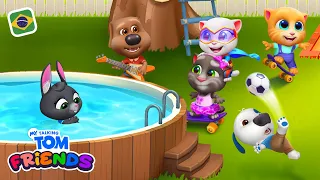 🛠️ Como Consertar a Piscina no Meu Talking Tom: Amigos 💦 (NOVO Vídeo de Jogabilidade)