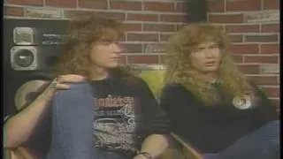 Megadeth  Interview - 1988 on Backstreet Video Magazine