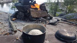 Дикая кухня - Горячий хлеб в походе!