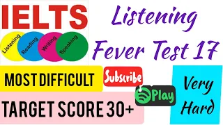 Ieltsfever listening practice test 17 with answers |Apply for a Tax Number ielts listening