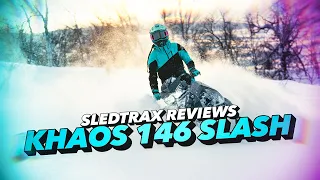 POLARIS KHAOS 146 SLASH - FIRST RIDE ( ENG SUBTITLES )