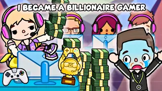 I Became A Billionaire Gamer | Part 3 | Sad Story | Toca Life Story / Toca Boca