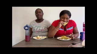 IM HAVING CONTRACTIONS MUKPRANK ON SISTER!!& TACO MUKBANG !