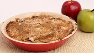 Apple Cranberry Crumble Recipe - Laura Vitale - Laura in the Kitchen Episode 686