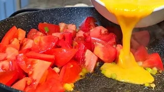 Just add eggs to tomatoes for a tasty meal | Quick & EASY Chinese-style Stir Fry Recipe