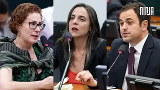 💢GUERRA GERA POLÊMICA💢 Zambelli repete FAKENEWS e Melchiona não deixa passar 💢 Glauber propõe saída