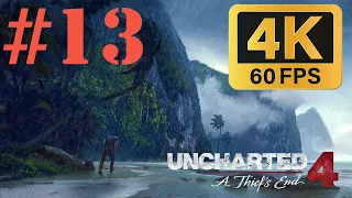 Uncharted 4: A Thief's End | Chapter 13: Marooned [4K 60FPS]  #13