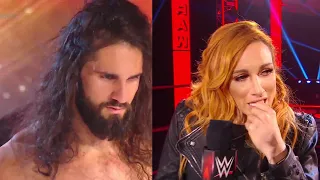 Seth interrupts Becky's pregnancy announcement (it's awkward)