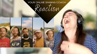 Home Free - Life is a Highway - Vocal Coach Reaction & Analysis