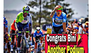 Congratulations Bini Takes 2nd Place | Tour Down Under Stage 4 - Final 6 KM #bini #natu #cycling