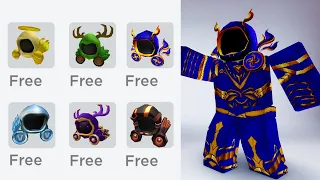 HURRY! GET ALL NEW FREE DOMINUS ITEMS IN ROBLOX NOW! 😎 🥳