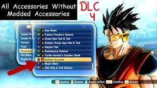 Dragon Ball Xenoverse 2 | All Accessories - WITHOUT MODDED Accessories