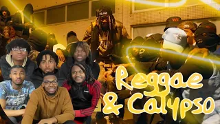 AMERICANS FIRST REACTION TO Russ Millions x Buni x YV SwitchOTR - Reggae & Calypso RMX [Music Video]