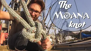Tie a Lifesaving Knot in a second! | The Moana Knot (Flying Tugboat Bowline)