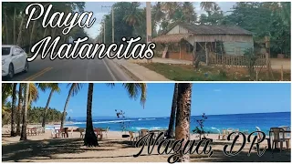 Playa Matancitas, in Nagua, Dominican Republic. Visita conmigo la playa de Matancitas.