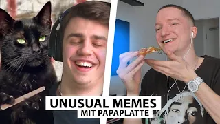 Justin reagiert auf NICHT LACHEN (Unusual Memes) | Reaktion