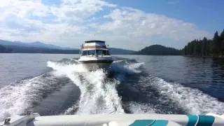 Pulling a 24 foot disabled boat.