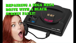 Fixing a Sega Mega Drive - Black Screen Issue