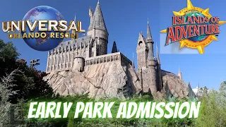 Universal Orlando Islands of Adventure Early Park Admission | Crowds, Wait Times and Tips!