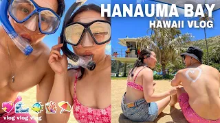 HAWAII VLOG |🏝️🌊🐠 MY BDAY Snorkeling in Hanauma Bay, Halona BlowHole,