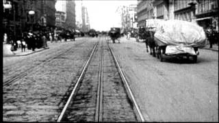 A Trip Down Market Street (1906)  HD with SOUND