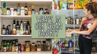 What's in Our Vegan Pantry? (Full Tour)