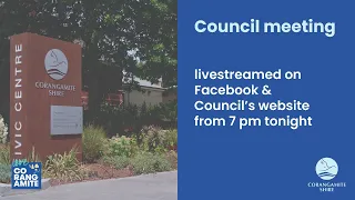 Corangamite Shire Council Meeting 27 July 2021