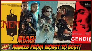 Denis Villeneuve Movies Ranked From Worst to Best! (w/ Dune)