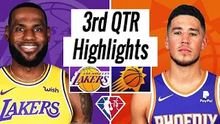Phoenix Suns vs Los Angeles Lakers - 3rd Quarter Highlights - Oct 22, 2021