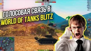 ЕСЛИ БЫ В WoT Blitz БЫЛА ГОЛОСОВАЯ СВЯЗЬ