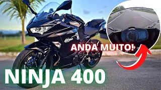 A KAWASAKI NÃO TA PRA BRINCADEIRA! TESTE COMPLETO NINJA 400