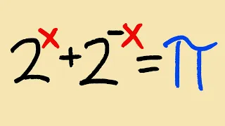 solving a double exponential equation