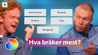 Brille | Hvilket språk bråker mest? | discovery+ Norge