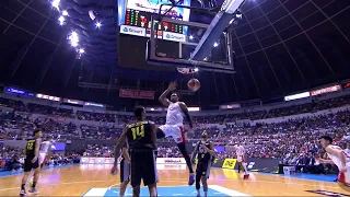 RHJ, Brownlee exchange vicious dunks | Honda S47 PBA Governors' Cup