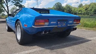 10k mile 1972 Detomaso Pantera walk around