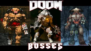 All Bosses of DOOM (1993 - 2020)