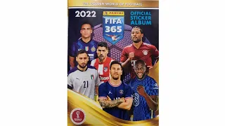 Panini Album "FIFA 365 2022" 100% Full complete album