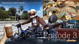 Venture Diaries ep. 3 | Unboxing Riding Pants, Long Ride, Trying A New Restaurant + Coffee Ride ☕🏍️