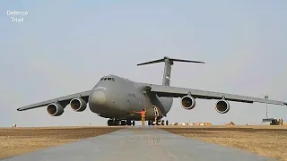 US Air Force C-5M Super Galaxy is used to Evacuate Peoples from Afghanistan