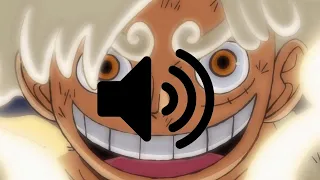 Luffy Gear 5 Laugh Sound Effect anime ルフィ ギア5の笑い効果音 [Anime Episode 1071]